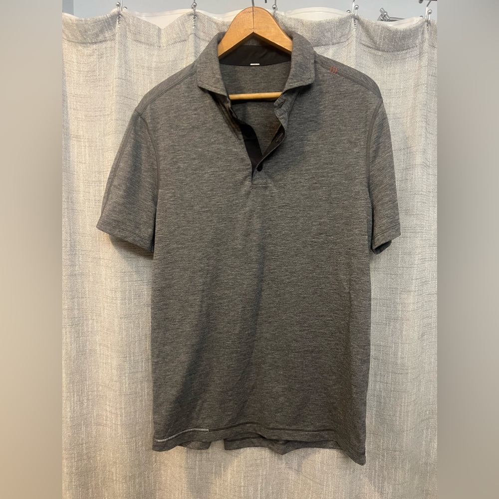 Lululemon polo-grey-medium